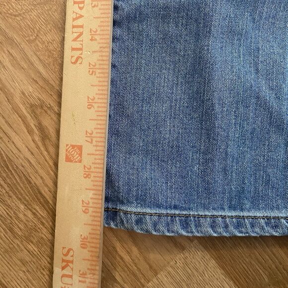 Levi’s Jeans Low Slouch Flare Distressed Women’s 7/M Preppy Y2K pants - Picture 7 of 12